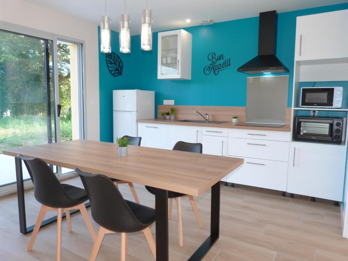 Lumineuse Maison Neuve, Cosy,67M², 2 Chambres/6 Couchages 1Km Lac, 200M Du Bourg. Vue Paisible, Sur La Nature Saint-Pardoux-lʼOrtigier Dış mekan fotoğraf